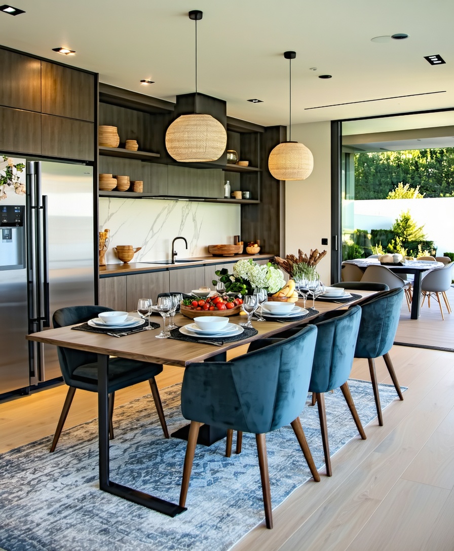 Dining Room Rugs: Size and Shape Considerations