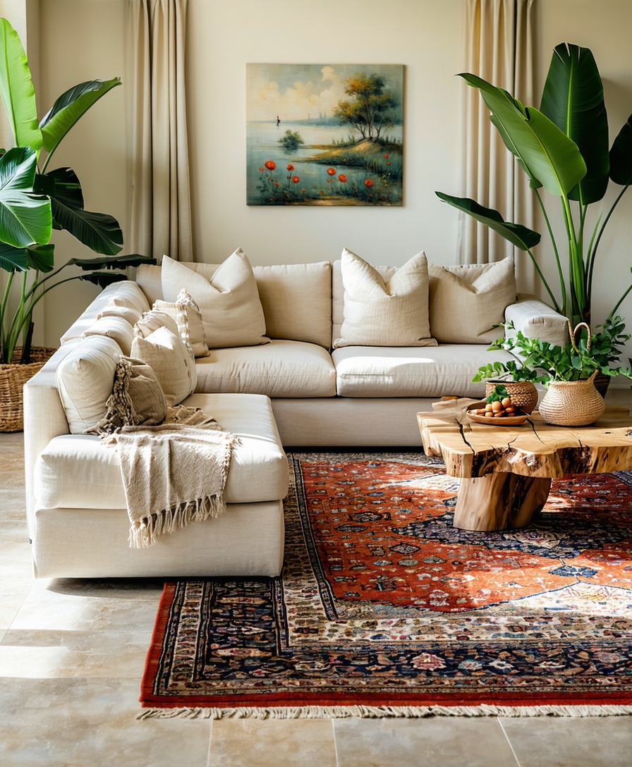 Flattening a New Rug: Patience is Key